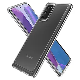 Чохол прозорий протиударний Spigen Ultra Hybrid ACS01419 для Samsung Galaxy Note 20 (6.7") Crystal Clear - мініатюра 4