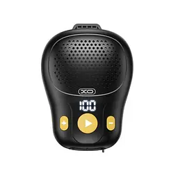 Акустична система XO F78 Clip-On Wearable Waterproof Wireless Speaker Чорна