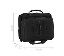 Wenger Кейс-пілот для ноутбука 16", Wenger Legacy Black Series, чорний - мініатюра 3