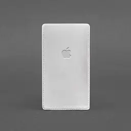 Шкіряний чохол для iPhone 11 Білий - мініатюра 4