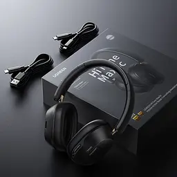 Навушники UGREEN HP203 HiTune Max5С Hybrid ANC Black - мініатюра 3