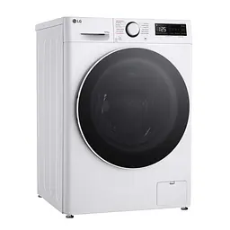LG Прально-сушильна машина фронтальна, 9(5)кг, 1200, А, 48см, дисплей, пара, інвертор, білий - мініатюра 3