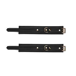 Поножі Liebe Seele Black Organosilicon Anklecuffs - мініатюра 3