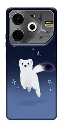 Чохол Demsky Тхір у снігу для Tecno Pova 6 Neo (LI6)