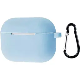 Чохол Silicone Case + Carabine для Apple AirPods Pro 2 Lilac [74312]
