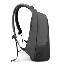 Рюкзак антизлодій Tigernu T-B3615B з відсіком для ноутбука 15.6" та USB 20 л Black (16229) - мініатюра 4