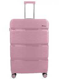 Валіза велика Milano bag 0307 поліпропілен Рожевий