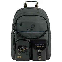 Рюкзак для початкової школи Kite Education 584 Tokyo Vibe Хакі (K26-584M-4)
