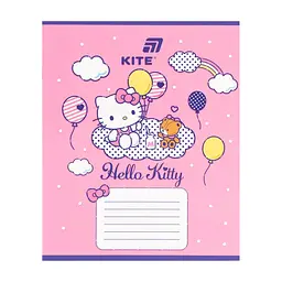 Зошит Kite Hello Kitty, 12 аркушів, коса лінія (HK26-235-2), в асортименті - мініатюра 9