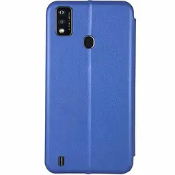 Шкіряний чохол-книжка Classy для ZTE Blade A51 Синій - мініатюра 2