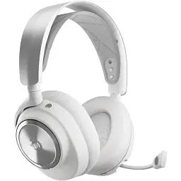 Ігрова гарнітура SteelSeries Arctis Nova Pro Wireless P White PC/PS/SW/MAC/MOB - мініатюра 2