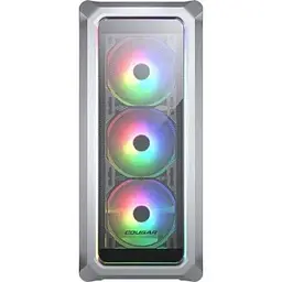 Корпус Cougar Archon 2 Mesh RGB білий, без БЖ, Mid Tower, ATX / Micro ATX / Mini ITX, 1xUSB 2.0, 2xUSB 3.0, 3x120 мм ARGB Fan,