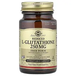 Глутатіон L-Glutathione 250 mg 30 Capsules Solgar vit0006140