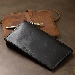 Шкіряние портмане GRANDE PELLE 19,5х10,5х1 см acs0018639 - мініатюра 10