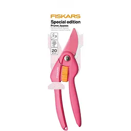 Площинний секатор Fiskars Inspiration Pruner Bypass Ruby P26 (1003657) - мініатюра 3