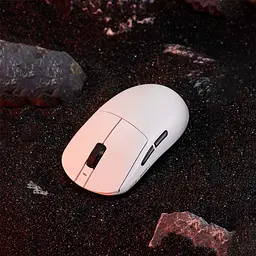 Ігрова бездротова мишка ATK Dragonfly A9 Plus 2.0 / Три режими підключення / Сенсор PixArt 3395 / 26000 DPI / White - мініатюра 3