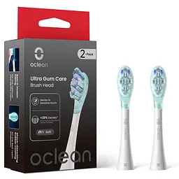 Насадка для зубної електрощітки Oclean Ultra Gum Care Білий UG03 2 шт (6970810557008)