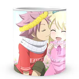 Кухоль GeekLand Fairy Tail Хвіст Феї Нацу Люсі FT 002.17 330 мл білий - мініатюра 2