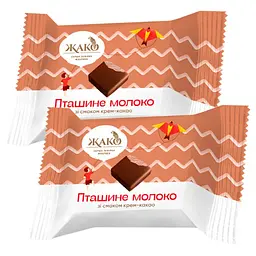 Цукерки Жако Пташине молоко зі смаком крем-какао 3 кг
