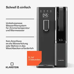 Фільтр води зворотного осмосу Klarstein VitalPour Бак 5 л (10046405) - мініатюра 2