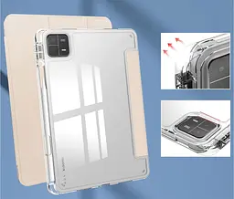 Чохол-книжка BeCover для Xiaomi Pad 6/6 Pro 11" TPU Edge Rose Gold [709557] [89729] - мініатюра 5