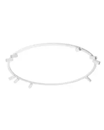 Люстра Nowodvorski 11951 Fourty Round GU10 R35 9x10W IP20 біла - мініатюра 5