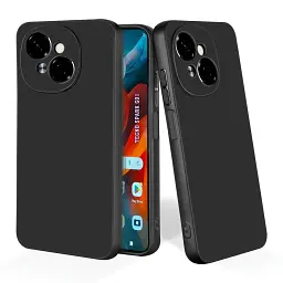 Силіконовий чохол BeCover для Tecno Spark Go 1 (KL4) Black (712753) - мініатюра 5