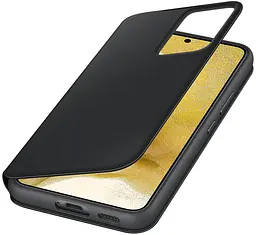 Оригінальний чохол-книжка для Samsung Galaxy S22 Plus Smart Clear View Cover Чорний EF-ZS906CBEGRU S906 - мініатюра 8