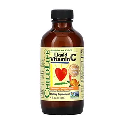Жидкий витамин С для детей Vitamin C (Liquid) – 118 ml Orange