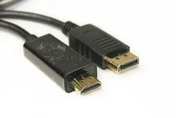 Відео кабель PowerPlant DisplayPort (M) - HDXiaomi (M), 1.4V, 30AWG, 4Kx2K, 1.8м (односторонній)