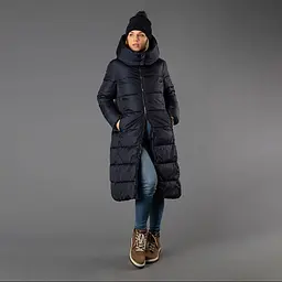 Куртка CMP Woman Coat Zip Hood Dark Blue S (1097-31K2846-N950 38) - мініатюра 5