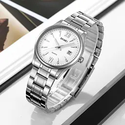 Наручний годинник чоловічий 2158SIWT Silver-White Skmei acs0030220 - мініатюра 4