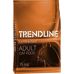 Сухий корм для котів Trendline з ягням та рисом 15 кг - мініатюра 2