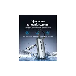 Перехідник USB-C to RJ45 Ethernet 2500Mbps gray Vention (CFTHB) - мініатюра 8