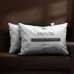 Подушка пухова MirSon Hand Made De Luxe №901 середня 40х40 см біла (2200003278958) - мініатюра 16