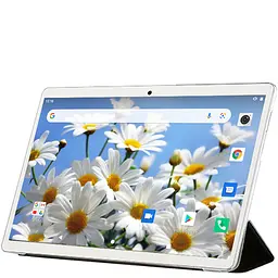 Планшет та чохол-книжка Adronix S 464 LTE IPS 10.1" 4GB/64GB Silver (1366) - мініатюра 4