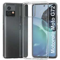 Силіконовий чохол BeCover для Motorola Moto G72 Transparancy (708932) - мініатюра 4