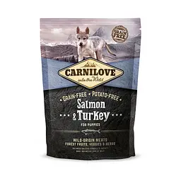 Сухий корм Carnilove Puppy Salmon & Turkey 1.5 кг для цуценят усіх порід