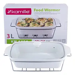 Марміт керамічний (каструля) Kamille KM-6404 3л - мініатюра 9