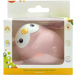 Іграшка для ванни Baby Team Пінгвін (9042_рожевий) - мініатюра 3