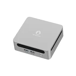Міні-Пк GenMachine Ren 5000 / Ryzen 5 5600H / RAM 16GB / SSD 256GB / LAN / Wi-Fi / Bluetooth / Windows 11 Pro / Cірий