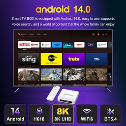 TV приставка H96 Max H618 Plus 4/32GB - мініатюра 6