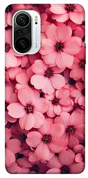 Чохол Demsky Pink flowers для Xiaomi Redmi K40 / K40 Pro / K40 Pro+ / Poco F3