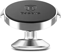 Автотримач Baseus Small Ears Series Magnetic Bracket (Vertical type) Silver - мініатюра 2