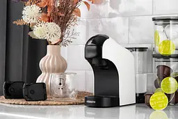 Кавоварка 3 в 1 капсульна Ardesto капсули Nespresso, Nescafe Dolce Gusto, мелена кава, сенсорне керування 0.8 л біла (YCM-CNDE) - мініатюра 7