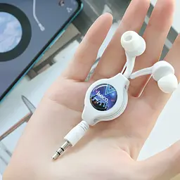 Навушники Hoco Easy clip telescopic earphones M68 HiFi - мініатюра 5