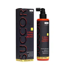 Двофазний термозахисний спрей для волосся 2-Phase Thermo Protect Spray Succor 250 мл - мініатюра 2