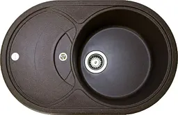 Кухонна мийка Adamant Shell 770x495x200 коричневий 244223, Коричневий