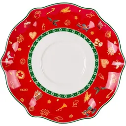 Чайний набір Lefard Christmas Delight, 250 мл, білий з червоним (985-147) - мініатюра 4