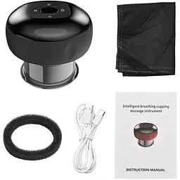 Вакуумний масажер антицелюлітний банковий лімфодренажний масажер Vacuum Massager NG-122